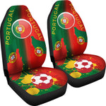 Portugal World Cup Car Seat Covers Set Of 2