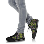 Zombies Cartoon Unisex High Top Shoes