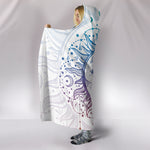 Bohemian Sun and Moon Hooded Blanket