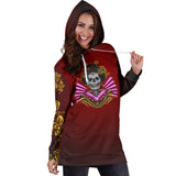 Skull Geisha Women's Hooded Dress