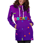 Arcade Gaming Women's Hooded Dress