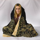 Golden Chakra Hooded Blanket