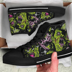 Zombies Cartoon Unisex High Top Shoes