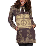 Hippie Bus Women's Hooded Dress