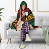 Jamaica Rasta Hooded Blanket