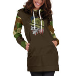 American Skull Soldier Women's Hooded Dress